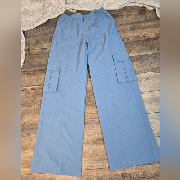 Love Tree wide leg cargo pants womens med. - Picture 1 of 11